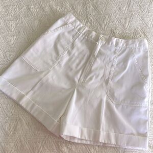 Vintage White Shorts